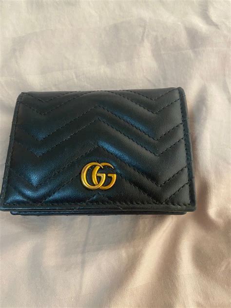 gucci marmount wallet|Gucci Marmont coin case.